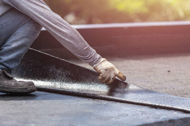 Professional Exterior Waterproofing technician working in Hanover Park, IL